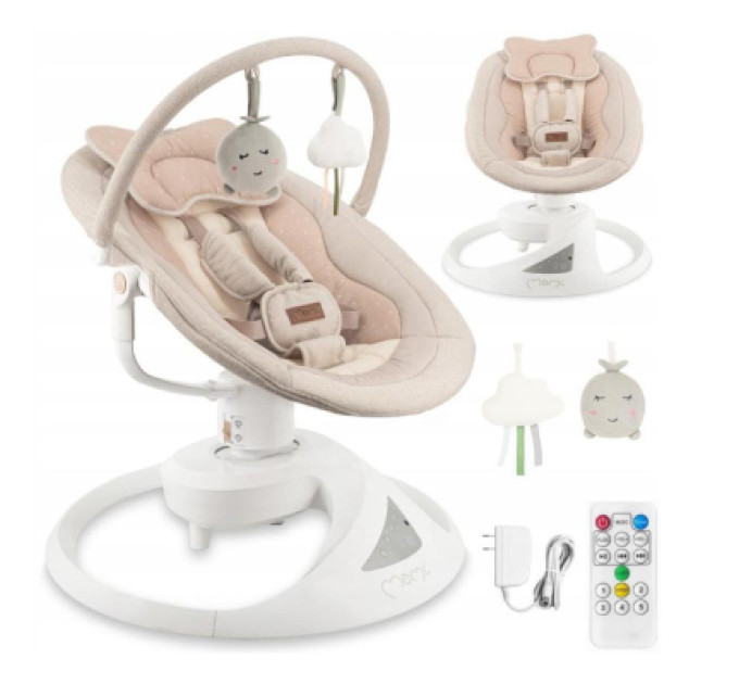 MoMi Крісло-гойдалка MoMi Pearl Beige (BULE00039)