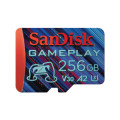 SanDisk Карта пам'яті SanDisk 256GB microSDXC class 10 UHS-I U3 V30 A2 GamePlay (SDSQXAV-256G-GN6XN)