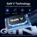Vention Зарядний пристрій VENTION 2-Port USB (C + C) GaN Charger (45W/45W) EU-Plug Transparent Gray (FCFH0-EU)