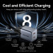 Vention Зарядний пристрій VENTION 2-Port USB (C + C) GaN Charger (45W/45W) EU-Plug Transparent Gray (FCFH0-EU)