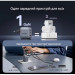 Vention Зарядний пристрій VENTION 2-Port USB (C + A) GaN Charger (70W/22.5W) with 5A USB-C to USB-C Cable (1M) EU-Plug Gray (TZ-FCGH0-EU)