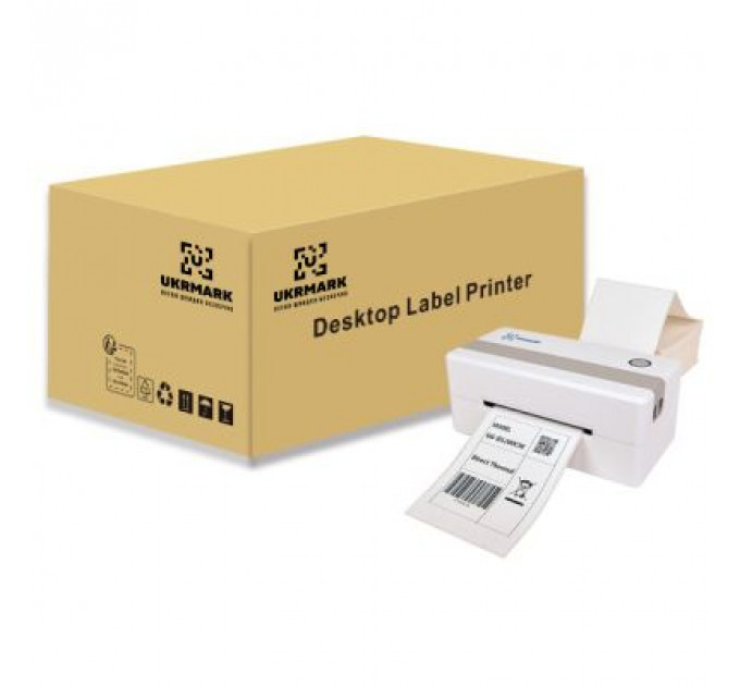Принтер етикеток UKRMARK D1200CWB USB, Bluetooth (900872)