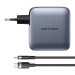 Vention Зарядний пристрій VENTION 4-Port USB (C + C + C + A) GaN Charger (100W/100W/30W/30W) Gray with USB-C to USB-C Cable (1M) B (TZ-FETH0-EU)