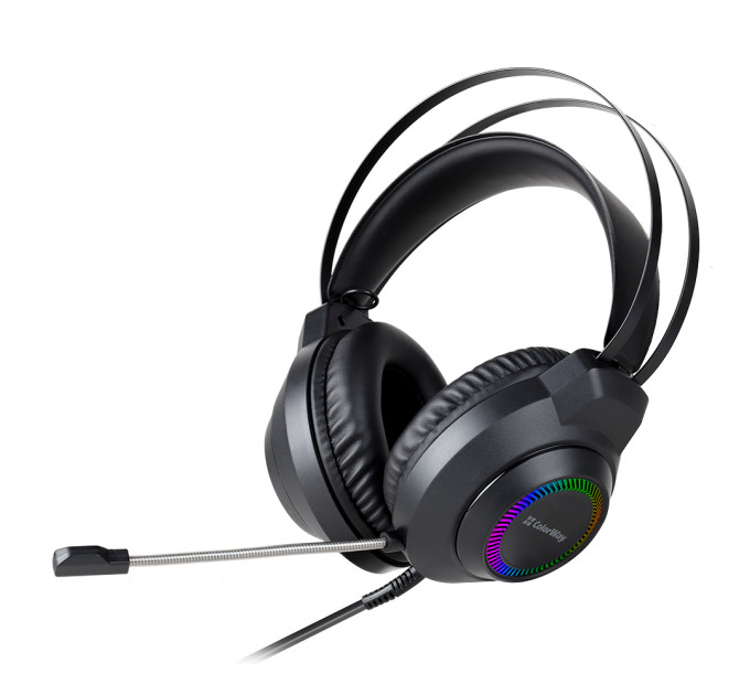 ColorWay Гарнітура СolorWay BlazeCore RGB Black (CW-HPG03BK)