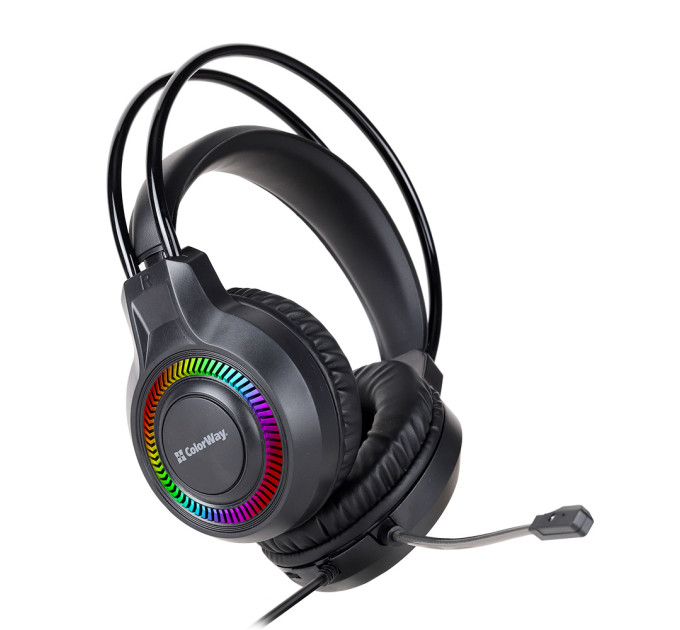 ColorWay Гарнітура СolorWay GlowCore RGB Black (CW-HPG02BK)