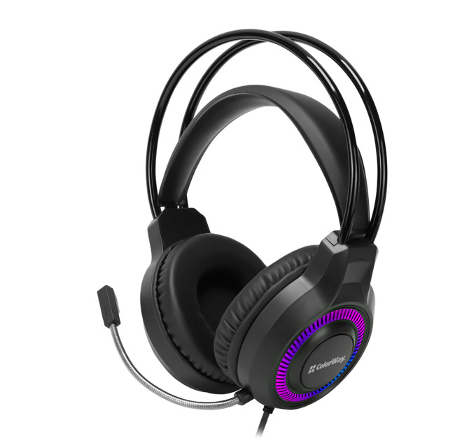 ColorWay Гарнітура СolorWay GlowCore RGB Black (CW-HPG02BK)