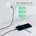 Choetech Кабель Choetech USB Type-C - USB Type-C (M/M) 100W, 1 м Black (XCC-1008)