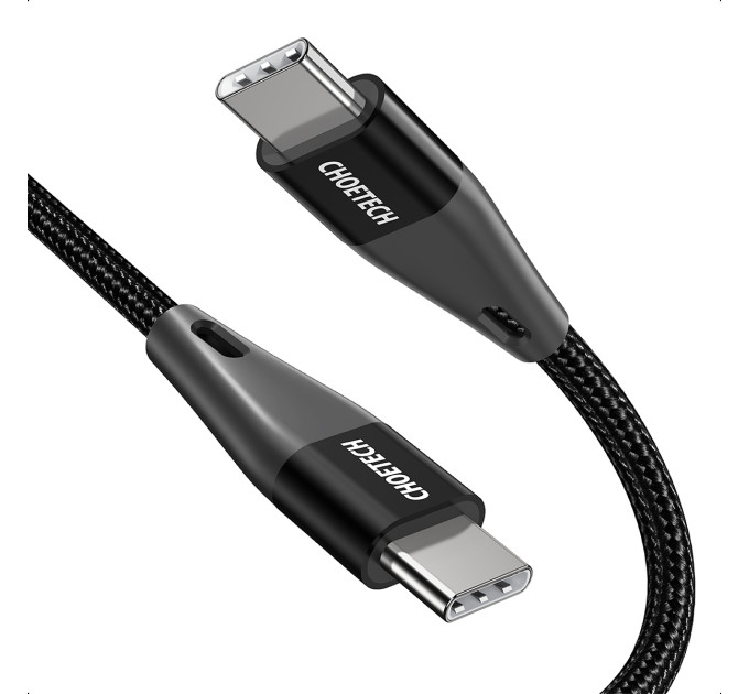 Choetech Кабель Choetech USB Type-C - USB Type-C (M/M) 100W, 1 м Black (XCC-1008)