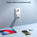 Choetech Мережевий зарядний пристрій Choetech (2хUSB-C+USB-A) White (PD3046-EU-WH)