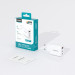 Choetech Мережевий зарядний пристрій Choetech (2хUSB-C+USB-A) White (PD3046-EU-WH)