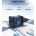 Choetech Мережевий зарядний пристрій Choetech (USB-C+USB-A) Black (PD5012-EU-BK)