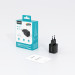 Choetech Мережевий зарядний пристрій Choetech (USB-C+USB-A) Black (PD5012-EU-BK)