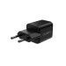 Choetech Мережевий зарядний пристрій Choetech (USB-C+USB-A) Black (PD5012-EU-BK)