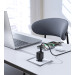 Choetech Мережевий зарядний пристрій Choetech (USB-C+USB-A) Black (PD5012-EU-BK)