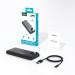 Choetech Універсальна мобільна батарея Choetech B791 10000mAh 22.5W Black