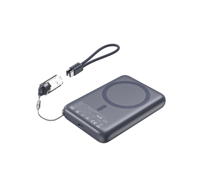 Choetech Універсальна мобільна батарея Choetech B862 10000mAh 22.5W Black