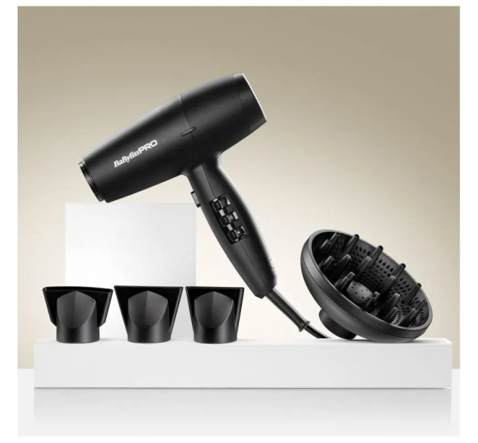 Babyliss Pro Фен Babyliss Pro Black (BAB7600E)