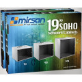 Mirsan Шафа MIRSAN 10", 6U, SOHO, 306x300 мм, максимально 30 кг, чорна