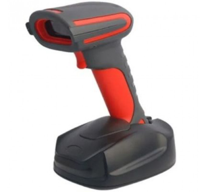 Сканер штрих-коду Xkancode R2 2D, wireless, USB, кредл , black-gray (R2-BGC)