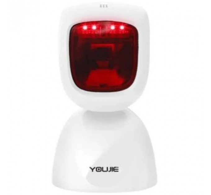 Сканер штрих-коду Honeywell Youjie HF600, 2D, USB, white (YJ HF600-0-2USB)