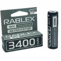 Rablex Акумулятор Rablex 18650 Li-Ion 3400mAh (без захисту)
