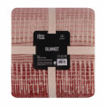 ARDESTO Textiles Плед ARDESTO Leonardo 150х200см, 50% бавовна, 30% поліестер, 20% акрил, зигзаг, коричневий