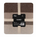 ARDESTO Textiles Плед ARDESTO Leonardo 150х200см, 50% бавовна, 30% поліестер, 20% акрил, піке, коричневий
