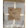 ARDESTO Textiles Плед ARDESTO Basic 150х200см, 100% бавовна, бежевий