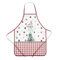 Фартух ARDESTO Christmas Tree 60х80см, 100% поліестер, зелений