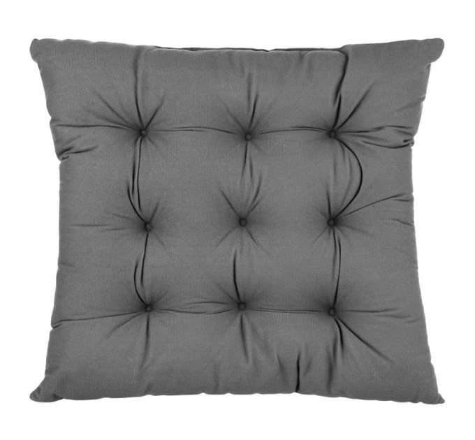 ARDESTO Textiles Подушка для стільця ARDESTO Soft 40х40см, 100% поліестер, сірий