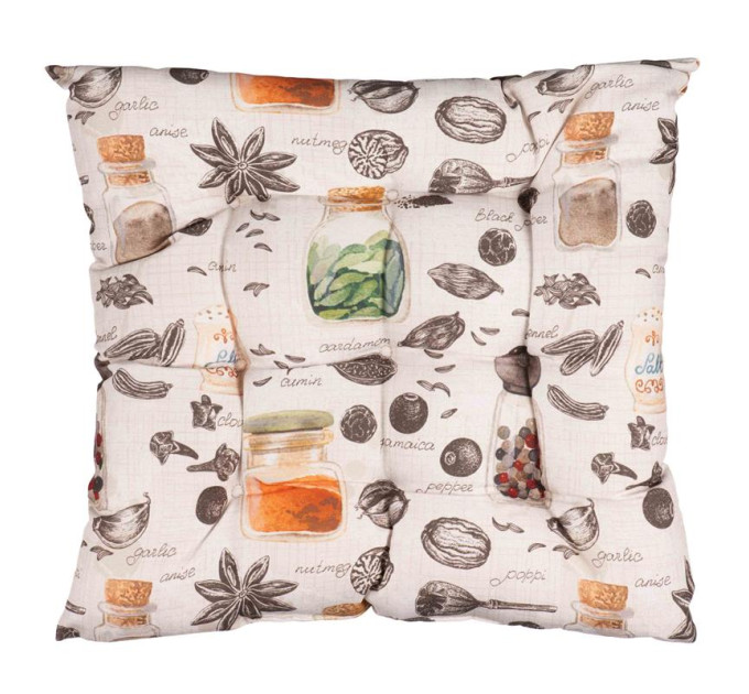 ARDESTO Textiles Подушка для стільця ARDESTO Spice 40х40см, 90% поліестер, 10% бавовна