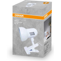 Лампа настільна OSRAM Panan CLASSIC CLIP E27, білий