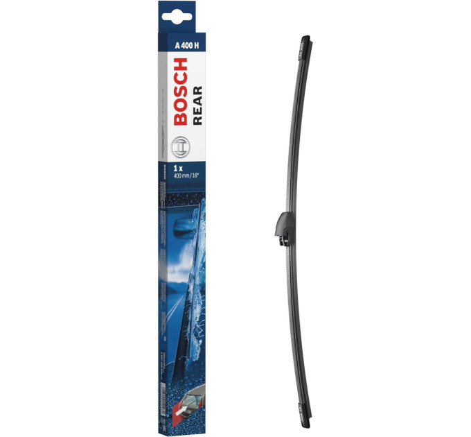 BOSCH AUTO Склоочисник BOSCH Twin безкаркасний 400мм задній (3 397 008 009)