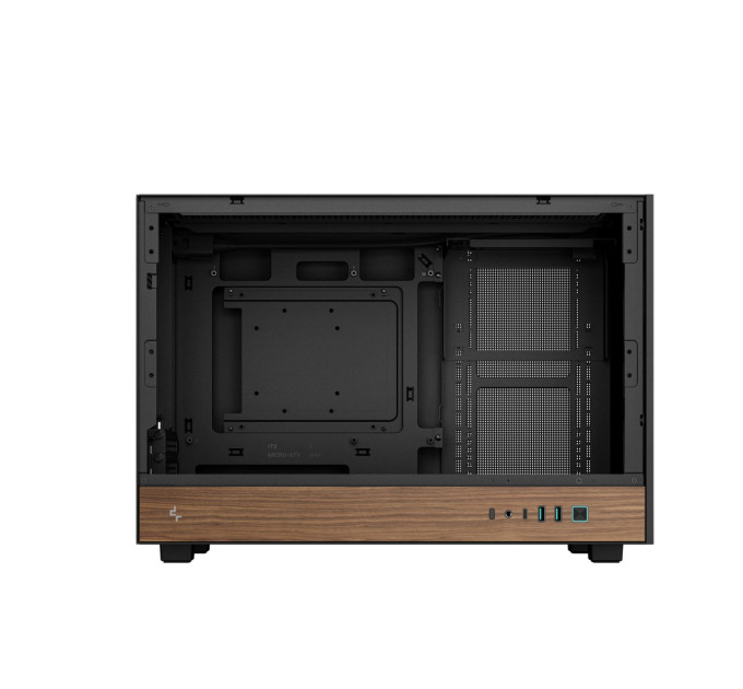 Deepcool Корпус DeepCool CH260 Wood Black (R-CH260-BKNWM0-G-1)