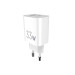 Sigma mobile Мережевий зарядний пристрій Sigma mobile X-power 33W GaN, PD, QC (1xUSB-C + 1xUSB-A) White (PS33-01)