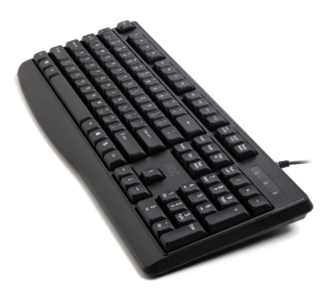 AOC Клавіатура AOC KB120B USB UA Black (KB120B/97)