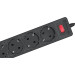 REAL-EL Фільтр живлення REAL-EL RS-Protect 505 3 м Black (EL122300045)