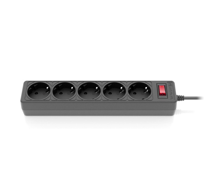 REAL-EL Фільтр живлення REAL-EL RS-Protect 505 5 м Black (EL122300046)