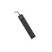 REAL-EL Фільтр живлення REAL-EL RS-Protect 505 5 м Black (EL122300046)