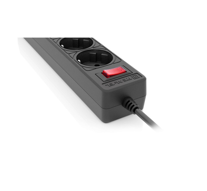 REAL-EL Фільтр живлення REAL-EL RS-Protect 505 5 м Black (EL122300046)