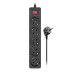 REAL-EL Фільтр живлення REAL-EL RS-Protect 505 5 м Black (EL122300046)