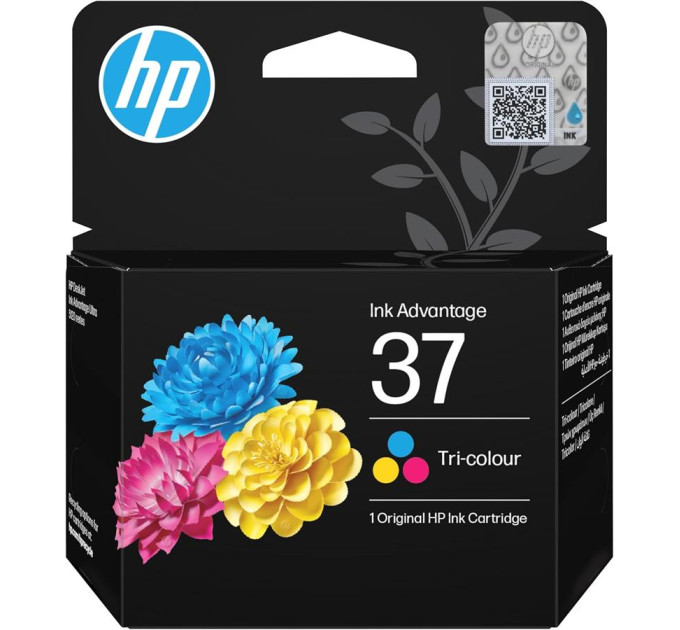 HP supplies Картридж із друкуючою головкою струменевий HP No.37 DJ IA5127 color