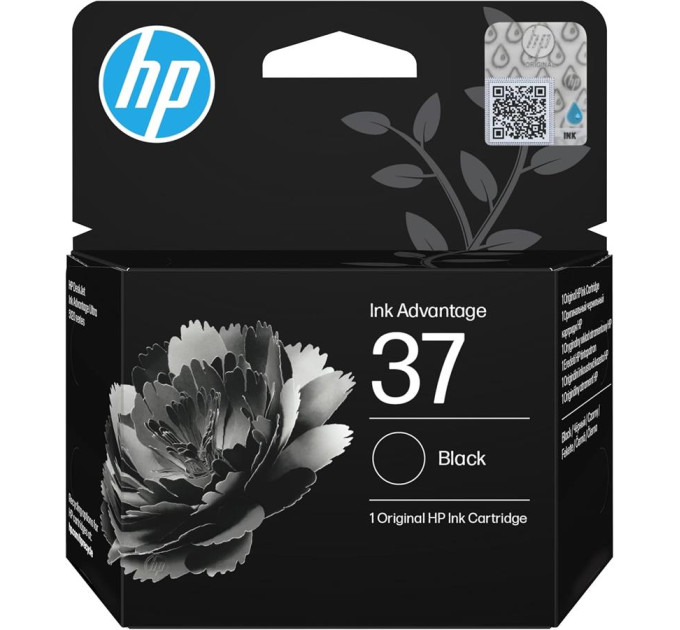 HP supplies Картридж із друкуючою головкою струменевий HP No.37 DJ IA5127 black