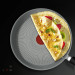 Tefal Kitchenware Сковорода млинцева Tefal Halo EUCALYPTUS, 25см, алюміній, бакеліт, сірий