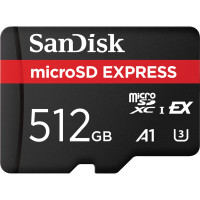 Карта пам'яті SanDisk 512GB microSDXC class 10 UHS-I U3 A1 Express (SDSQXFN-512G-GN4NN)