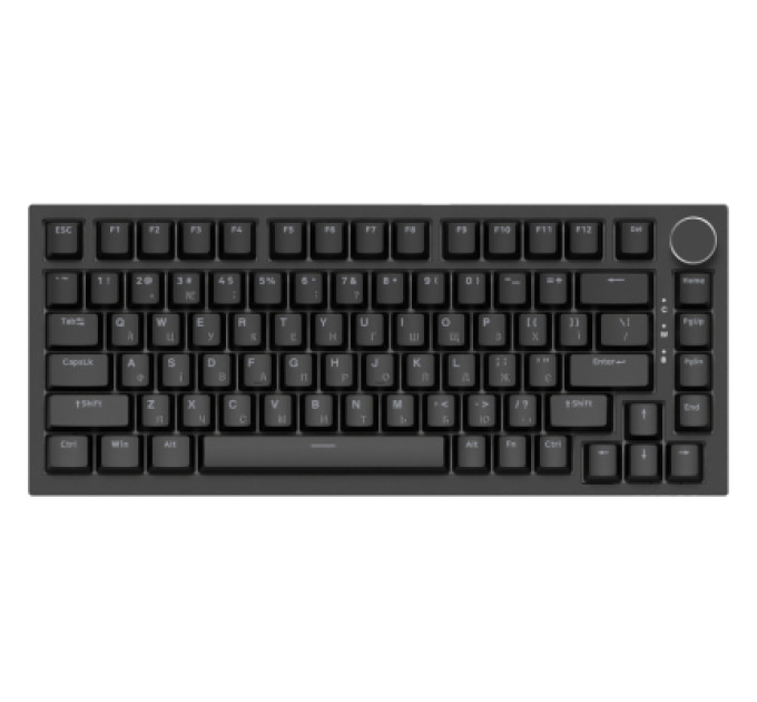Ajazz Клавіатура Ajazz AK820 Red Switch USB-C UA Black (AK820-R-B)