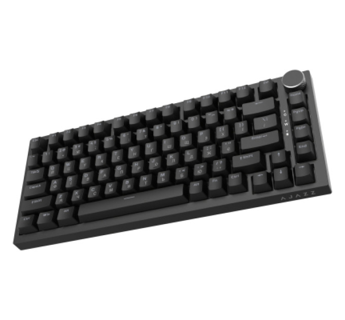 Ajazz Клавіатура Ajazz AK820 Red Switch USB-C UA Black (AK820-R-B)