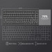 Ajazz Клавіатура Ajazz AK820 Red Switch USB-C UA Black (AK820-R-B)