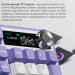 Ajazz Клавіатура Ajazz Maillard V2 Maillard Switch Wireless/Bluetooth/USB UA Purple/White/Blue (AK980-V2-M-PWB)