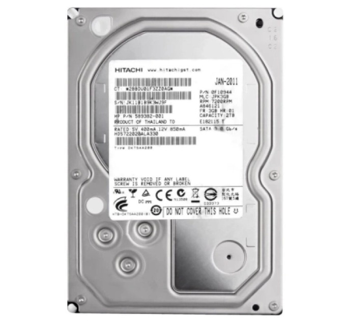 WDC Hitachi HGST Жорсткий диск 3.5" 2TB WDC Hitachi HGST (# HDS722020ALA330 #)